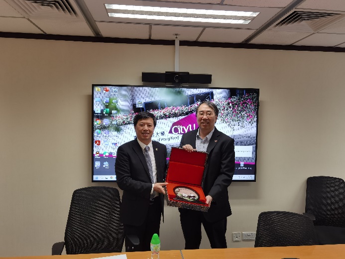 上海大学校长刘昌胜院士访问香港高校-上海大学
