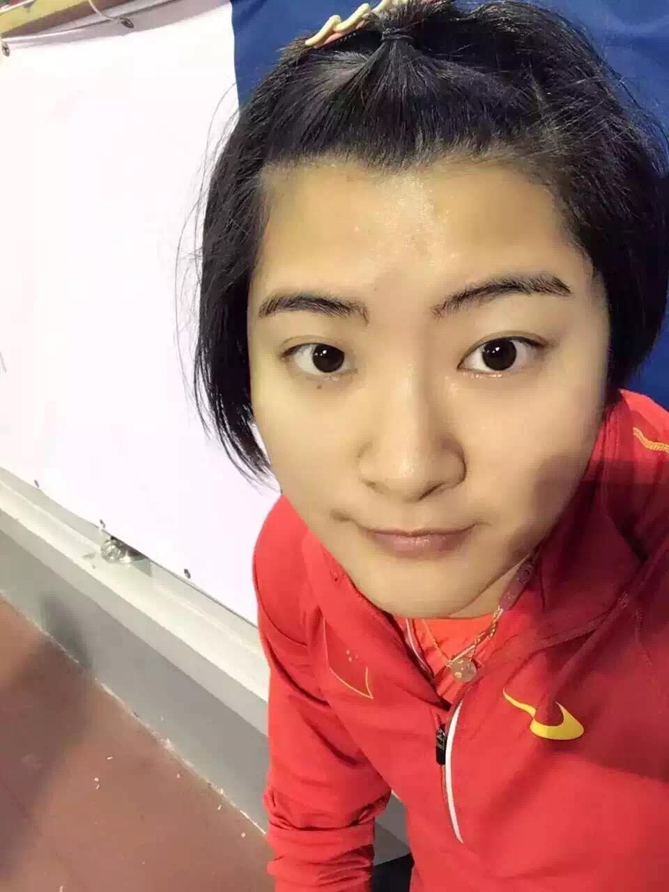 上海大学田径队袁琦琦出征里约奥运会